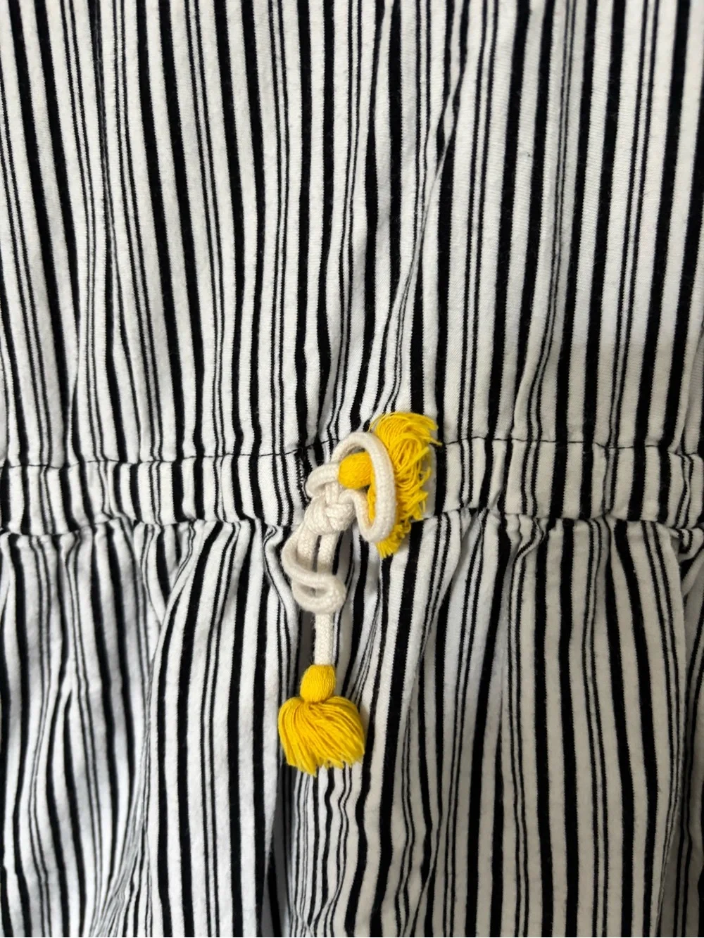 Size 10 Tea high low striped dress